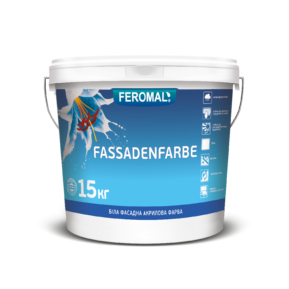 Фасадна акрилова фарба Feromal FASSADENFARBE