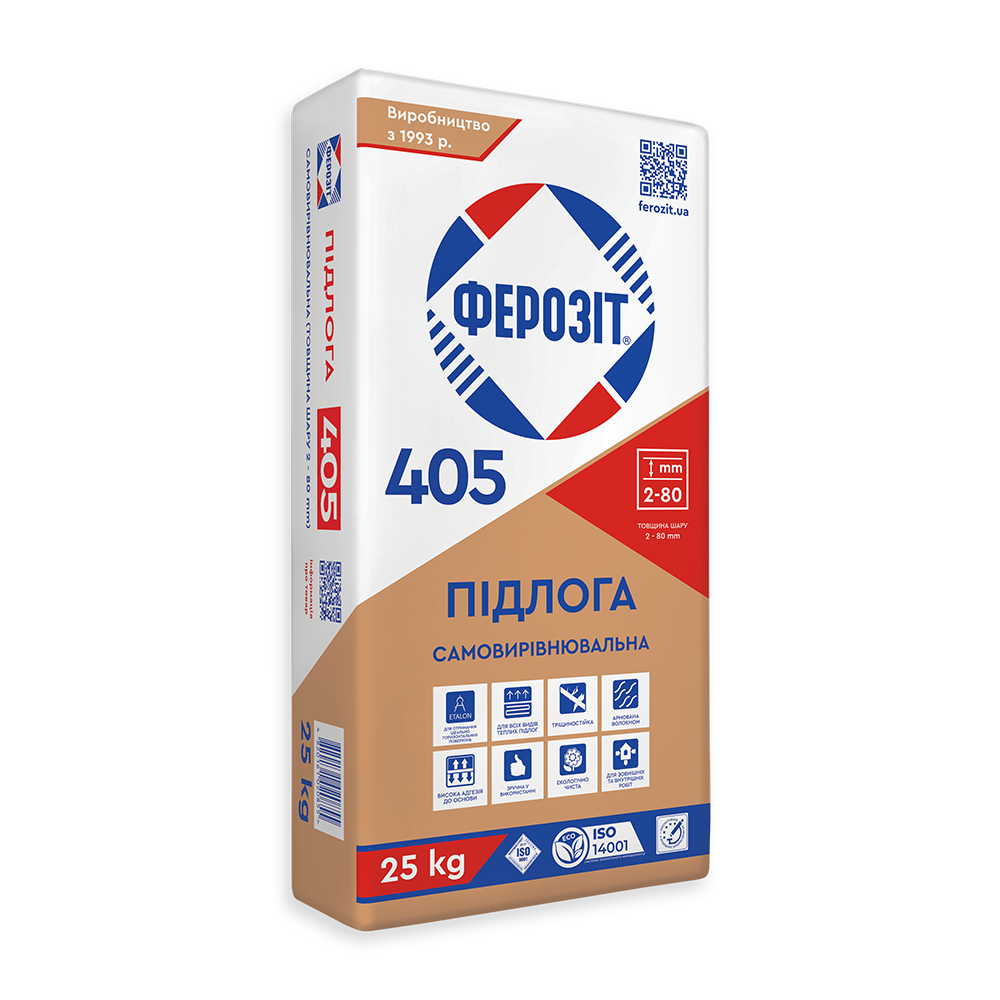 Самовирівнювальна підлога Ферозіт 405