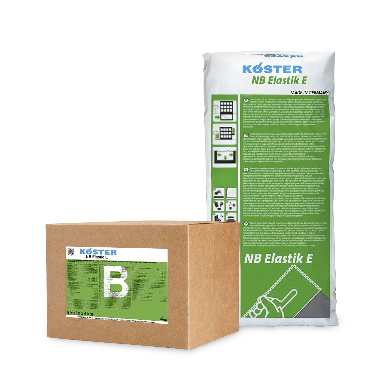 Еластичне гідроізоляційне покриття KOSTER NB Elastic E