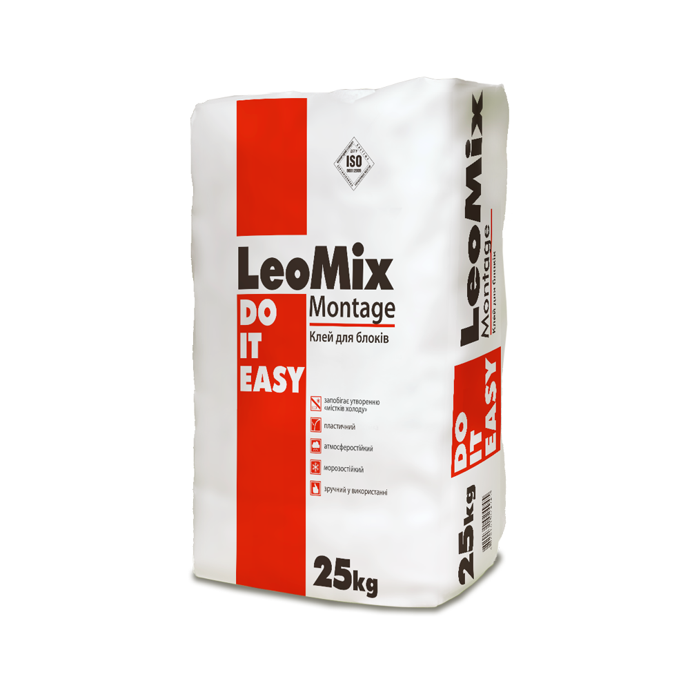Клей для блоків LeoMix Montage