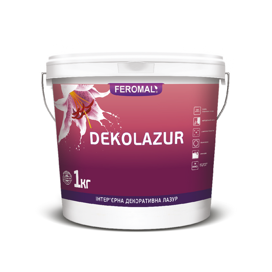 Лазур акрилова декоративна Feromal DEKOLAZUR