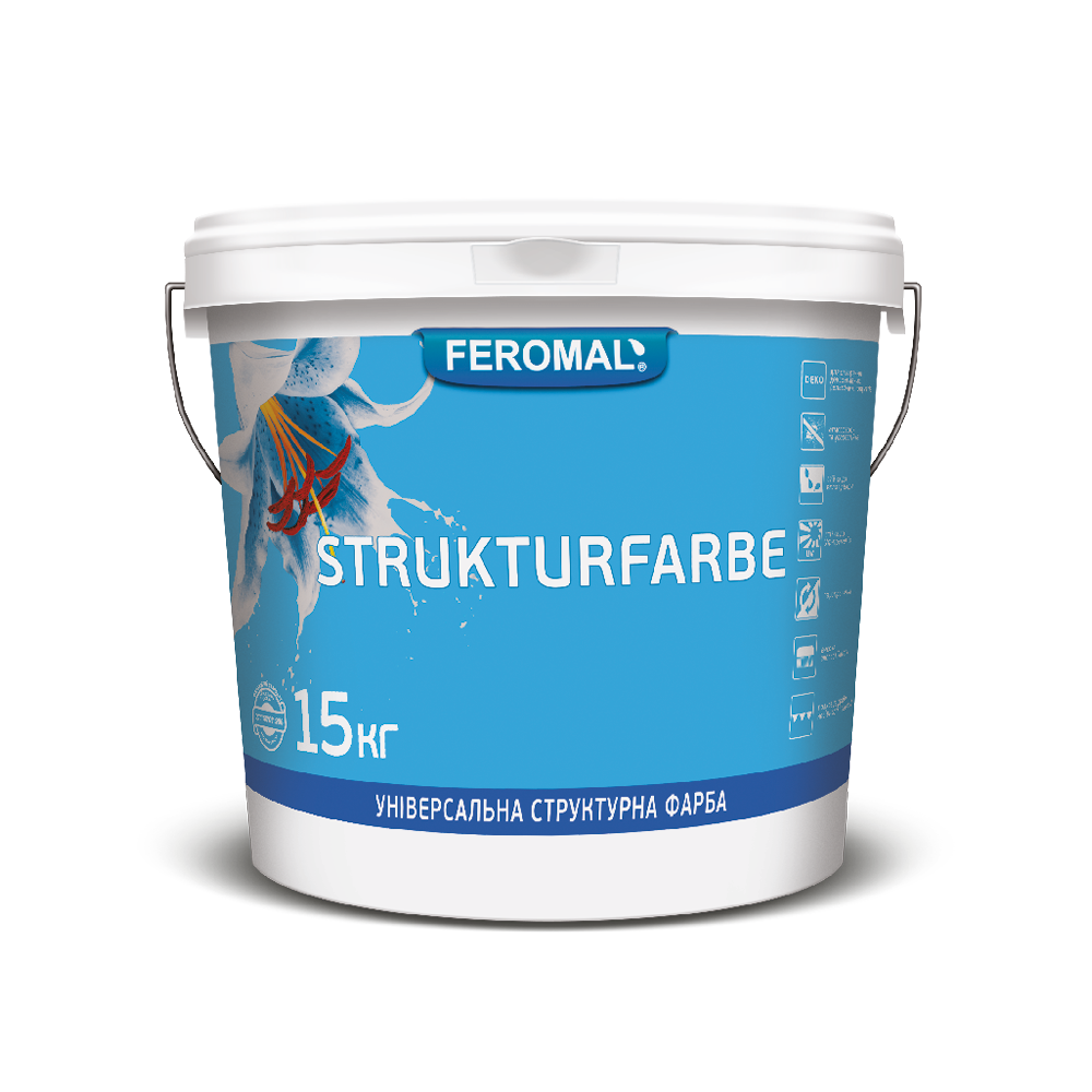 Універсальна структурна фарба Feromal STRUKTURFARBE
