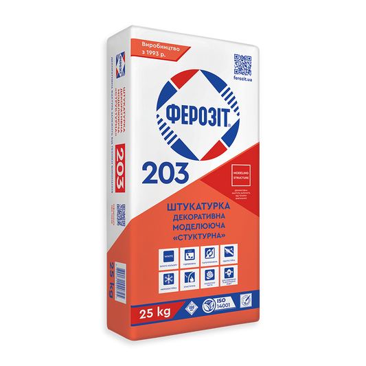 Декоративна штукатурка Ферозіт 203 «СТУКТУРНА»