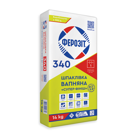 Шпаклівка супер-фініш Ферозіт 340 «ШТУК 3»