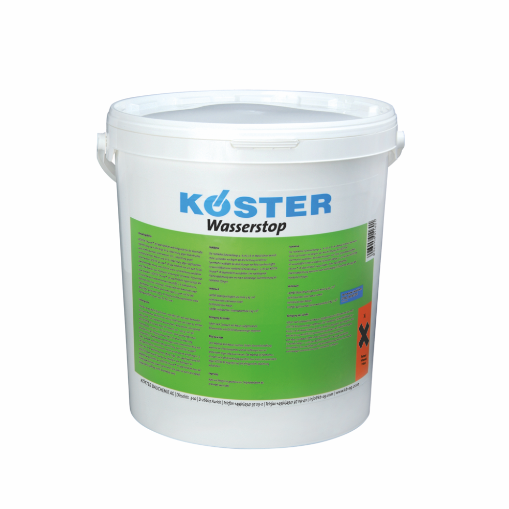 Швидкотужавіючий герметизуючий розчин KOSTER Wasserstop