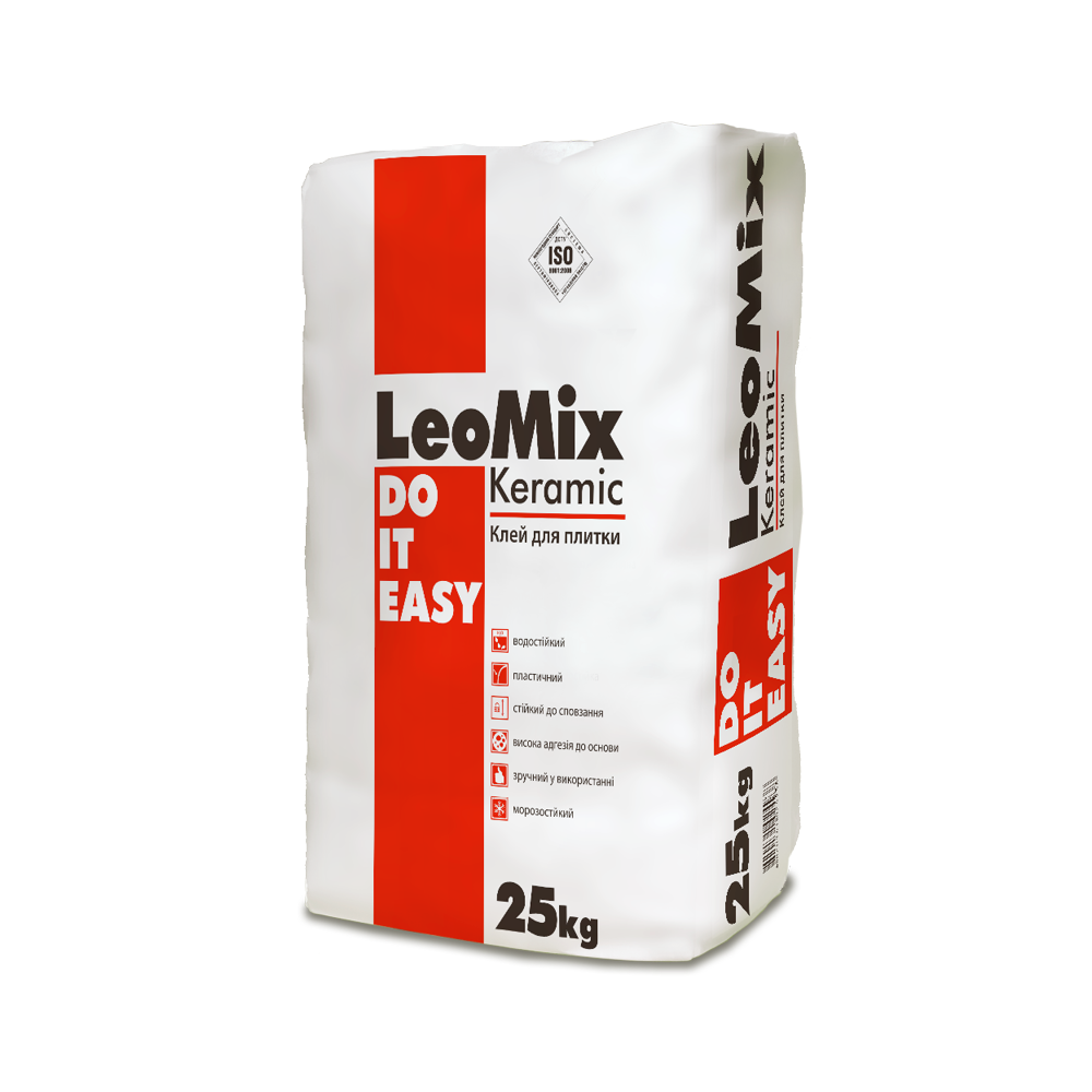 Клей для плитки LeoMix Keramic