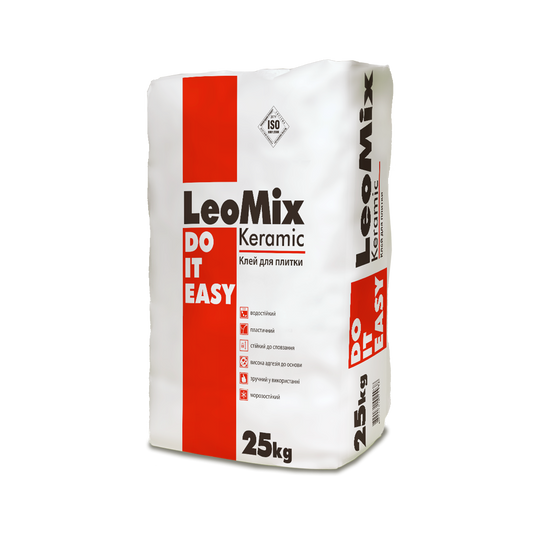 Клей для плитки LeoMix Keramic