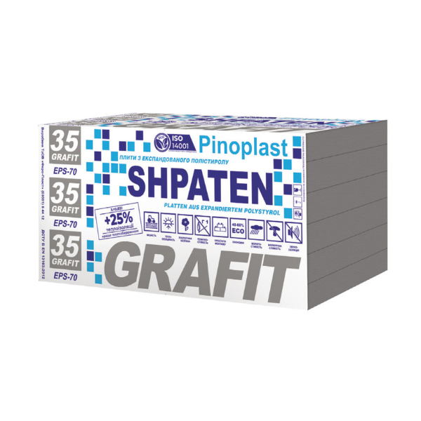 Пінопласт SHPATEN 35 GraFit (EPS - 60)