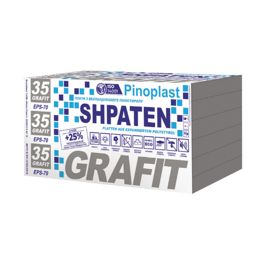 Пінопласт SHPATEN 35 GraFit (EPS - 60)