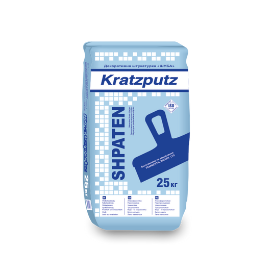 Декоративна штукатурка SHPATEN Kratzputz «ШУБА»