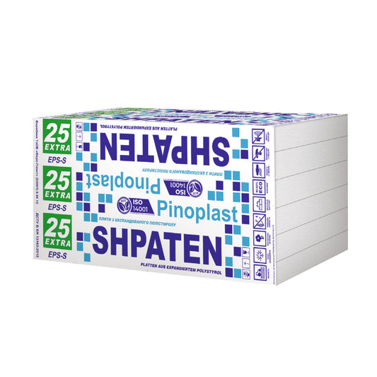 Пінопласт SHPATEN 25 Extra (EPS-S)